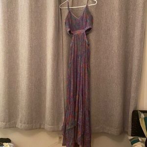 Size 4 Ramy Brook purple maxi dress